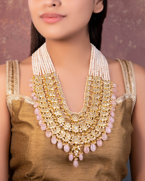 Riva Polki Long Necklace