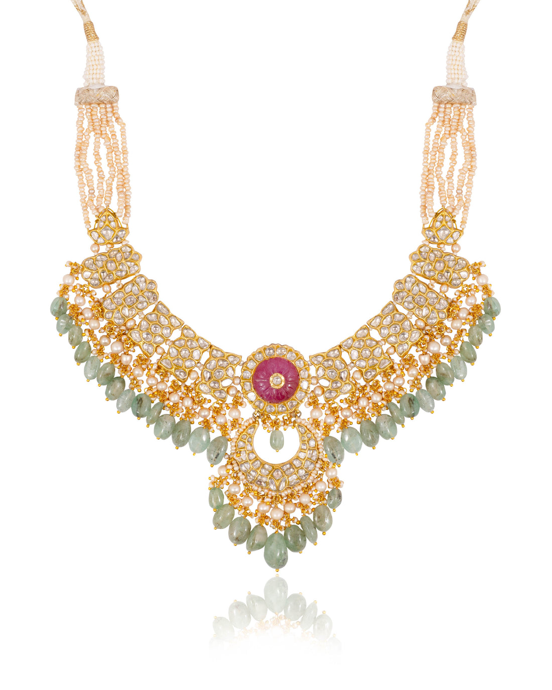 Jyoti Choker And Amishi Chandbalis Polki Set