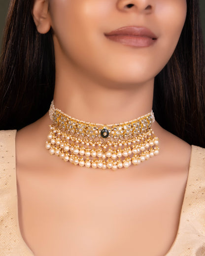 Ariba Polki Choker