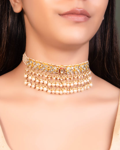 Virti Polki Choker