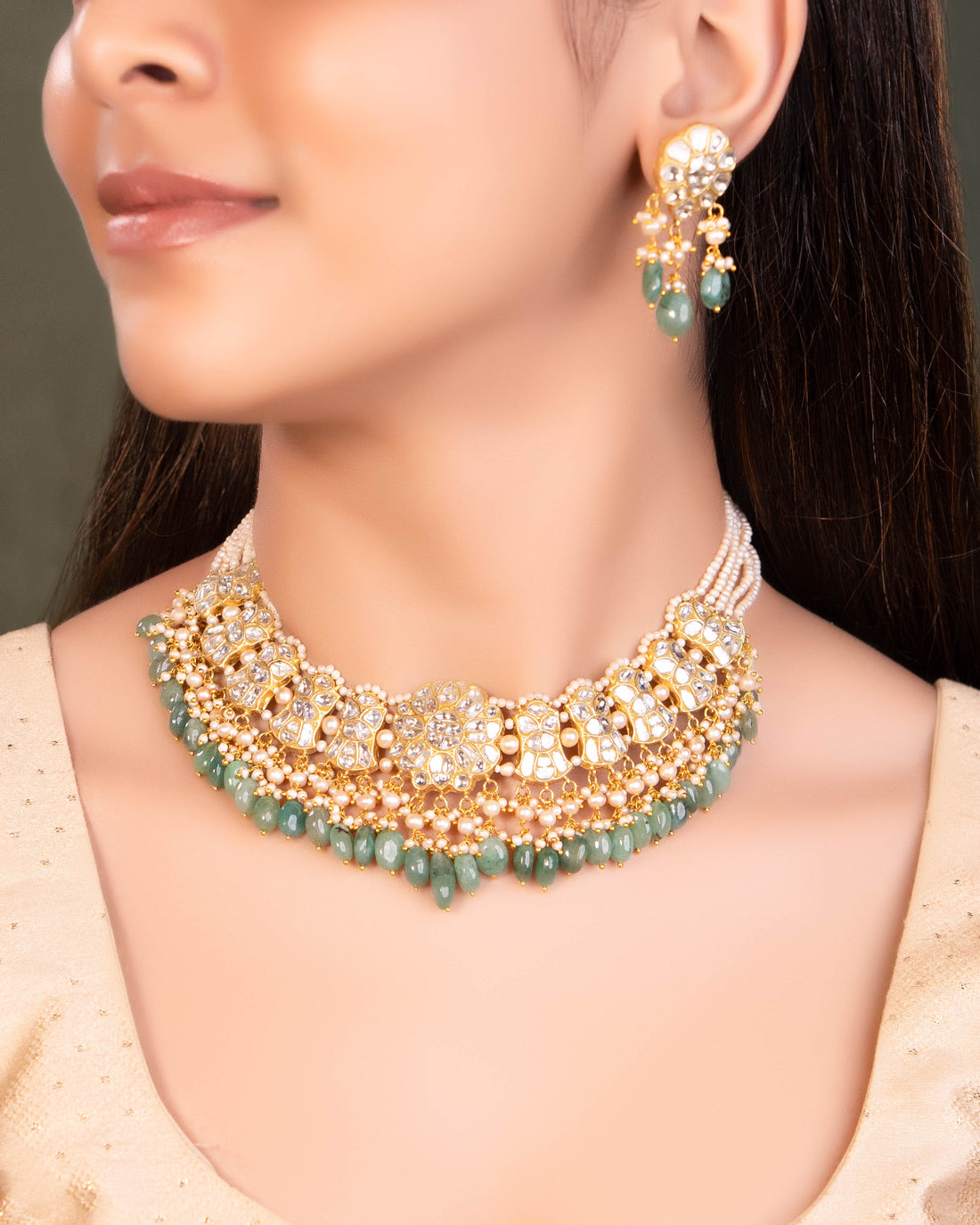 Vrutika Polki Necklace