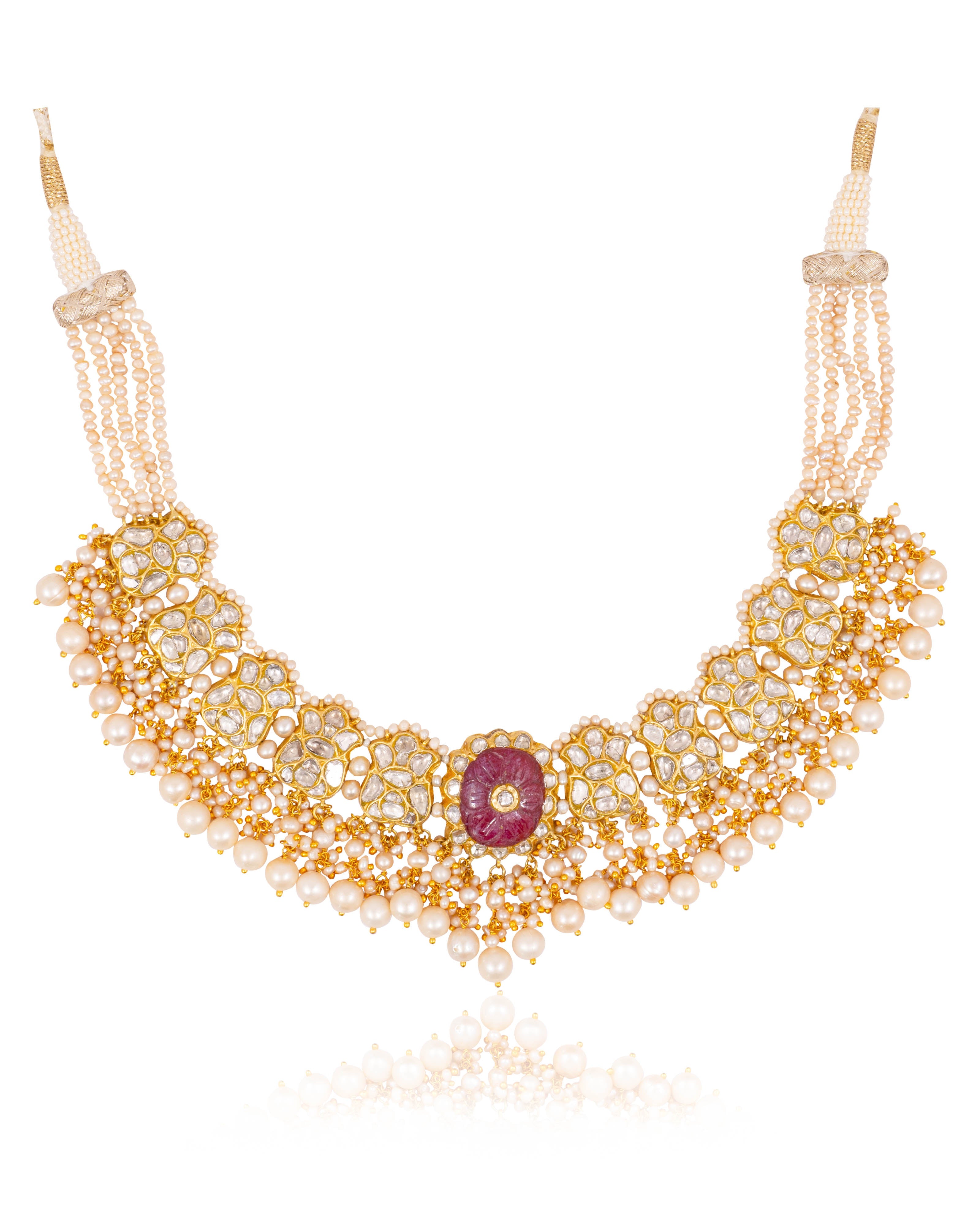 Dhruva Polki Necklace