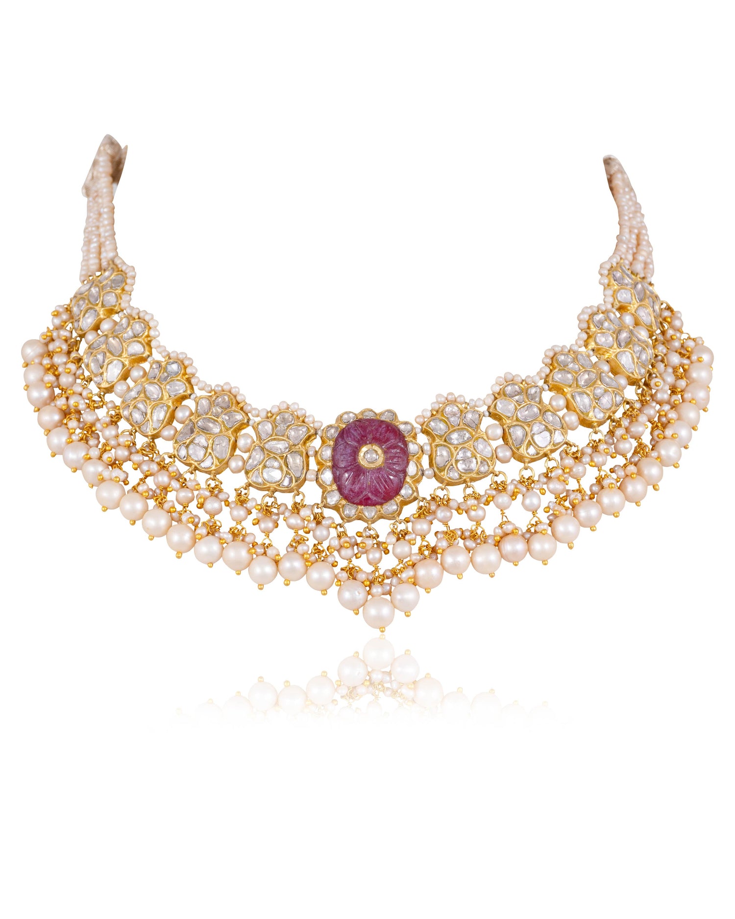 Dhruva Polki Necklace