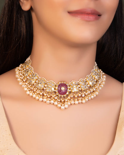 Dhruva Polki Necklace