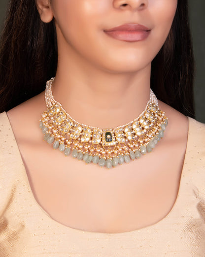 Nazmeen Polki Necklace