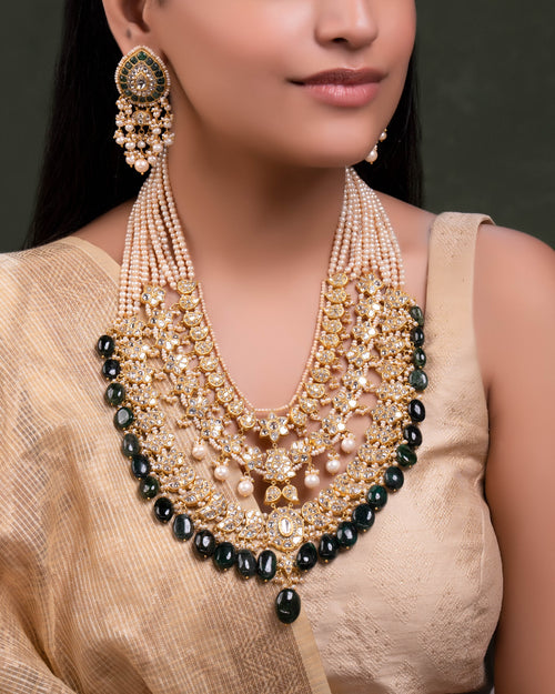 Riyana Polki Long Necklace