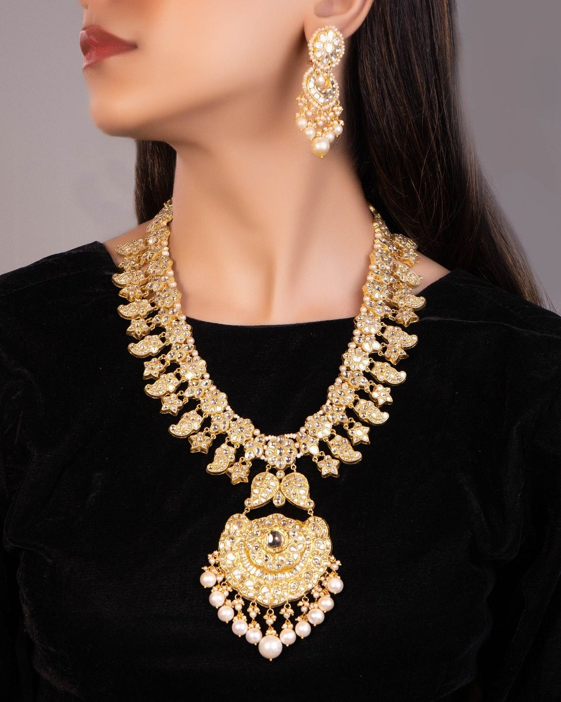 Yukkti Polki Long Necklace