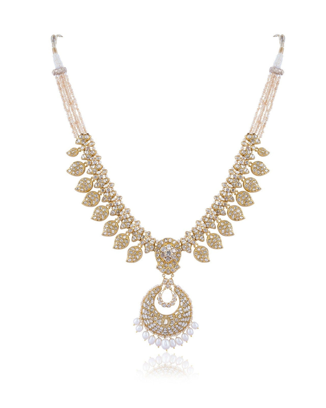 Shaheen Polki Long Necklace