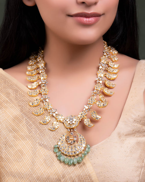 Reyanshi Polki Long Necklace
