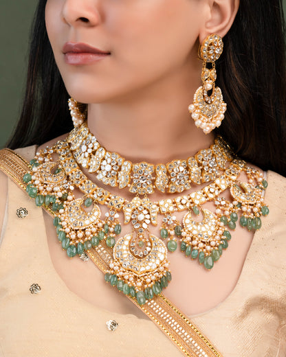 Hina Polki And Diamond Necklace - NO ORDERS