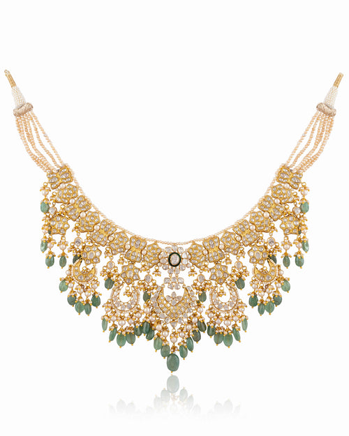 Alina Polki And Diamond Necklace