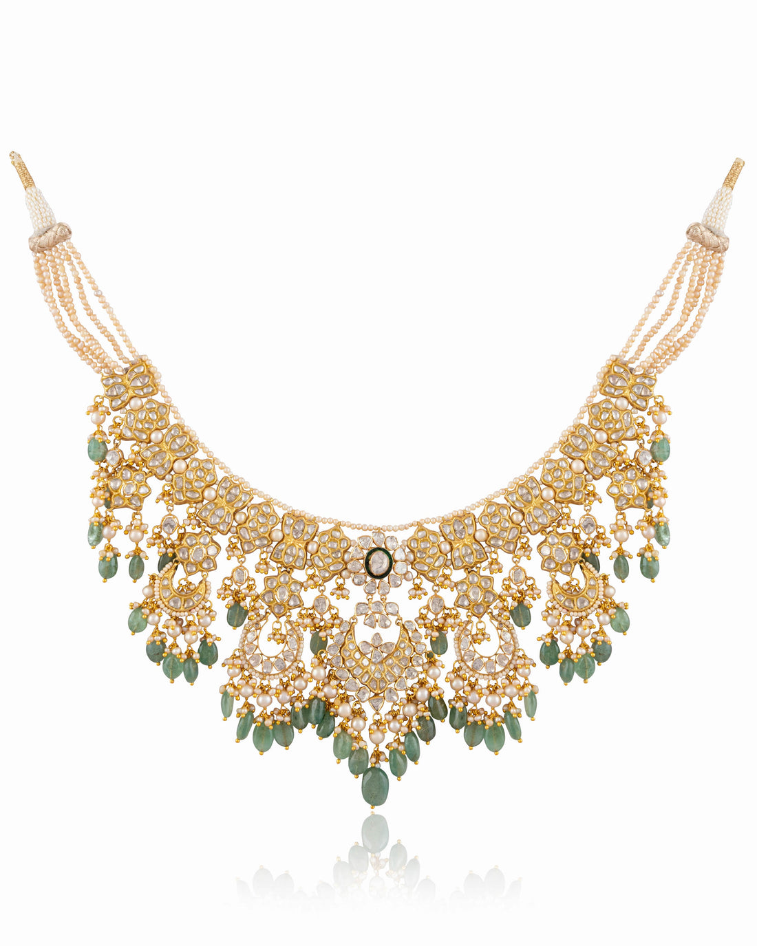 Alina Polki And Diamond Necklace