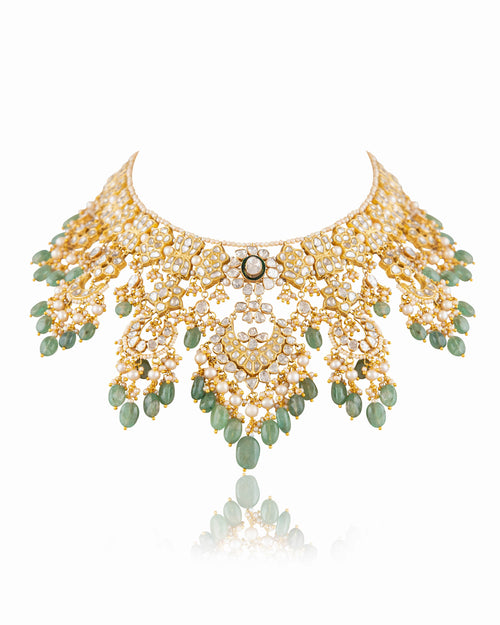 Alina Polki And Diamond Necklace
