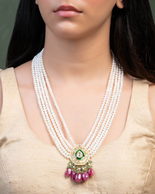 Tanisha Polki Bead Pendant