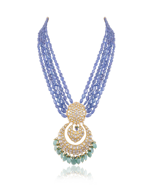 Tareen Polki Long Necklace
