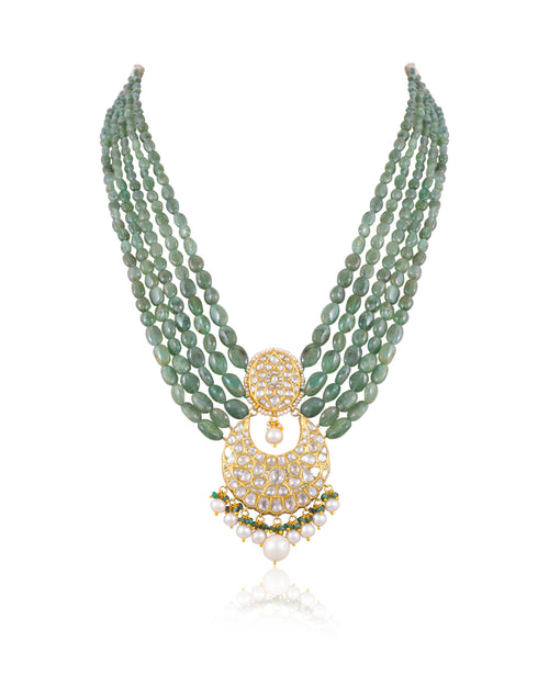 Ketki Polki Long Necklace