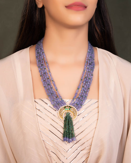 Mohina Polki Bead Pendant - NO ORDERS