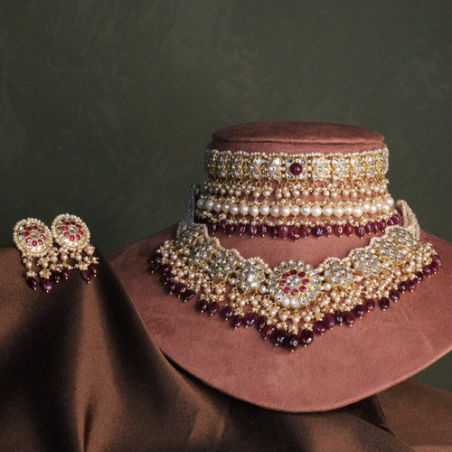 Shabana Bridal Polki Set