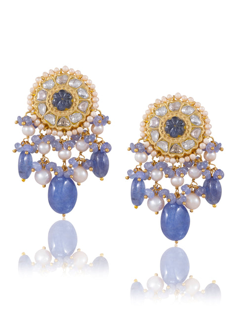 Ashia Choker And Aksha Tops Polki Set