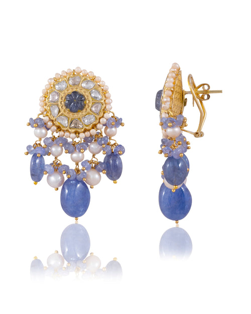 Ashia Choker And Aksha Tops Polki Set