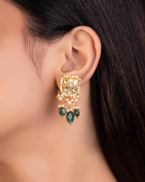 Details Might Change - Fariba Choker And Mona Tops Polki Set