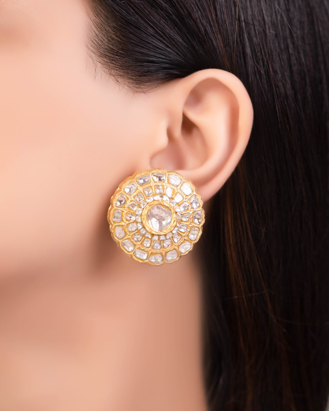 Rani Necklace And Yana Tops Polki Set